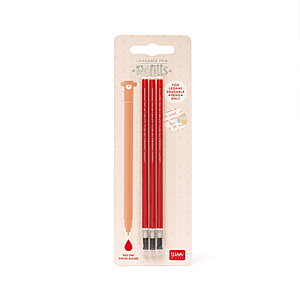 Legami Ersatzmine für löschbaren Gelstift - Erasable Pen rot Legami Ersatzmine für löschbaren Gelstift - Erasable Pen rot von Legami