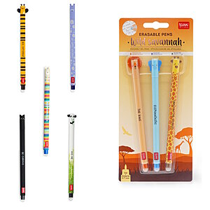 Legami radierbare Stifte Set 8 tlg. inklusive Wild von Legami