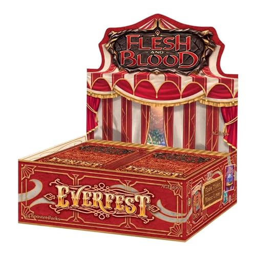 Legend Story Studios Flesh & Blood TCG Everfest First Edition Booster Display (24 Packungen) von Legend Story Studios