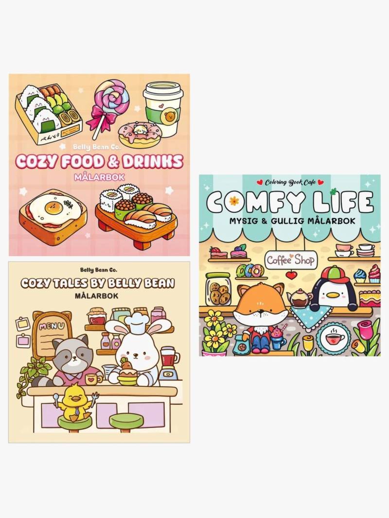 Cozy Malbuch-Paket Food Cozy Malbuch-Paket Food von Legind A/S