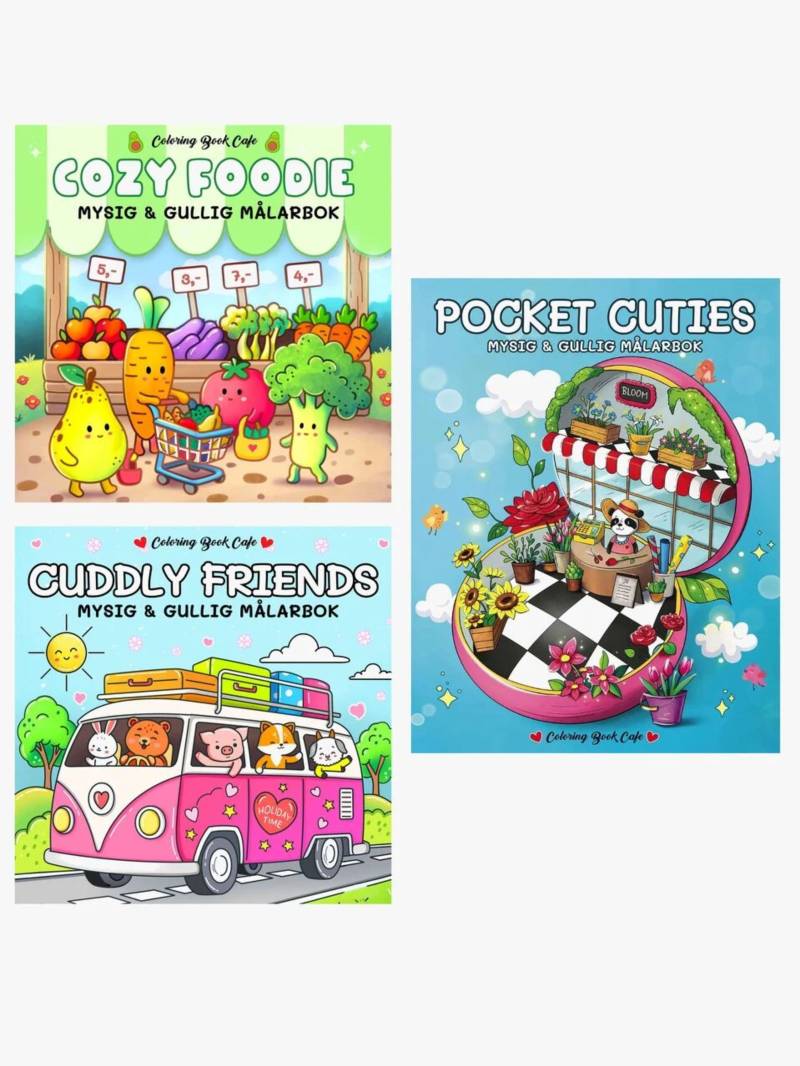 Cozy Malbuch-Paket Mix Cozy Malbuch-Paket Mix von Legind A/S