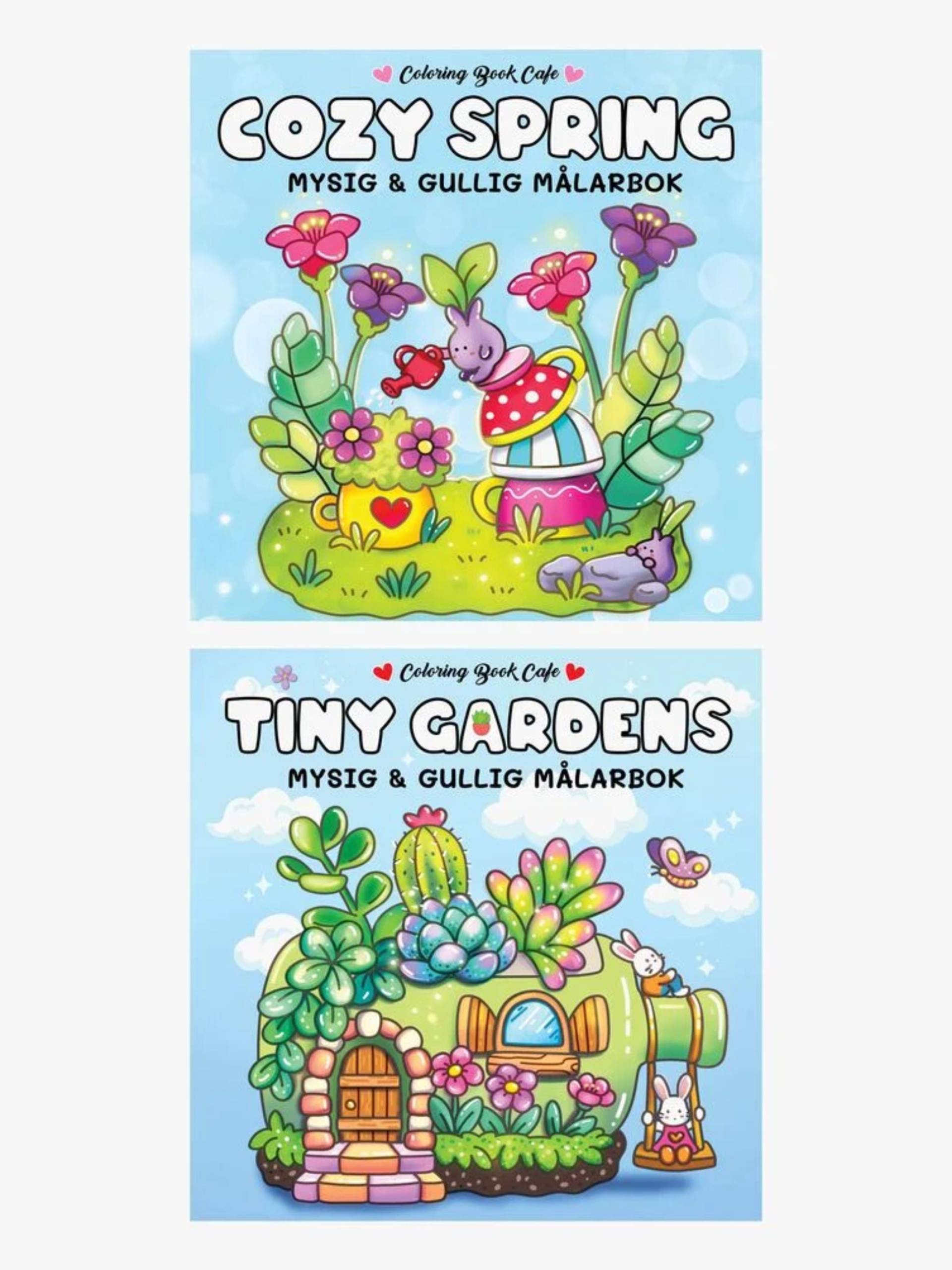Cozy Malbuch-Paket Spring Garden Cozy Malbuch-Paket Spring Garden von Legind A/S