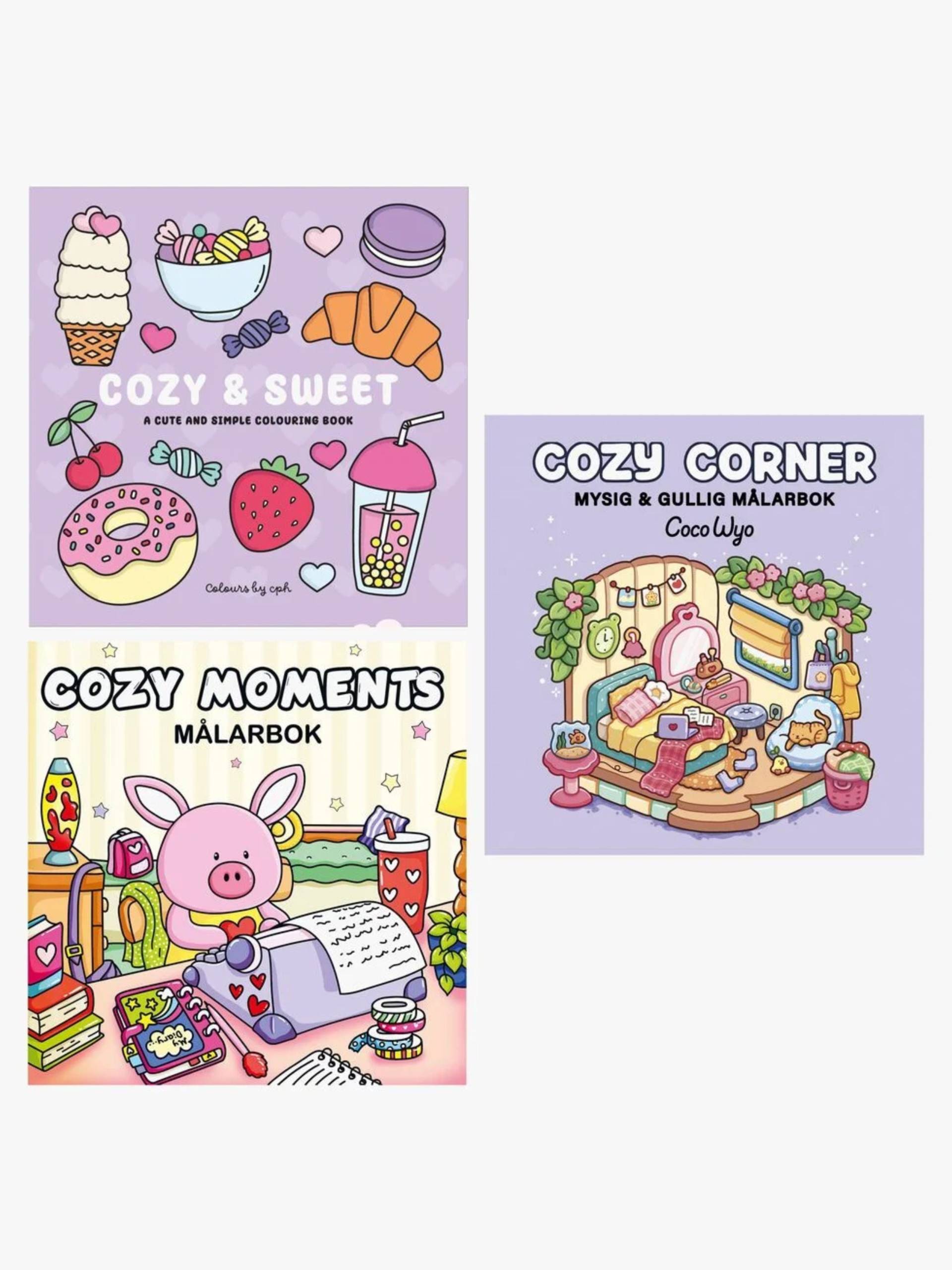 Cozy Malbuch-Paket Sweet Moments Cozy Malbuch-Paket Sweet Moments von Legind A/S