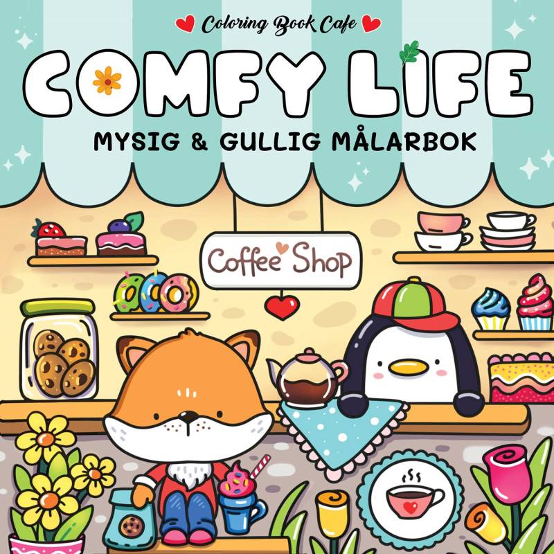 Legind A/S Cozy Comfy Life Malbuch von Legind A/S
