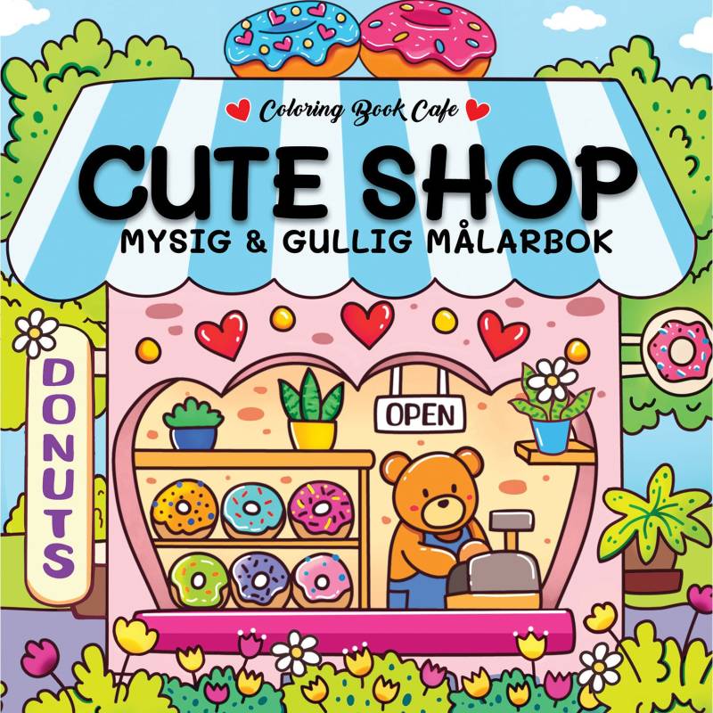 Legind A/S Cozy Cute Shop Malbuch von Legind A/S