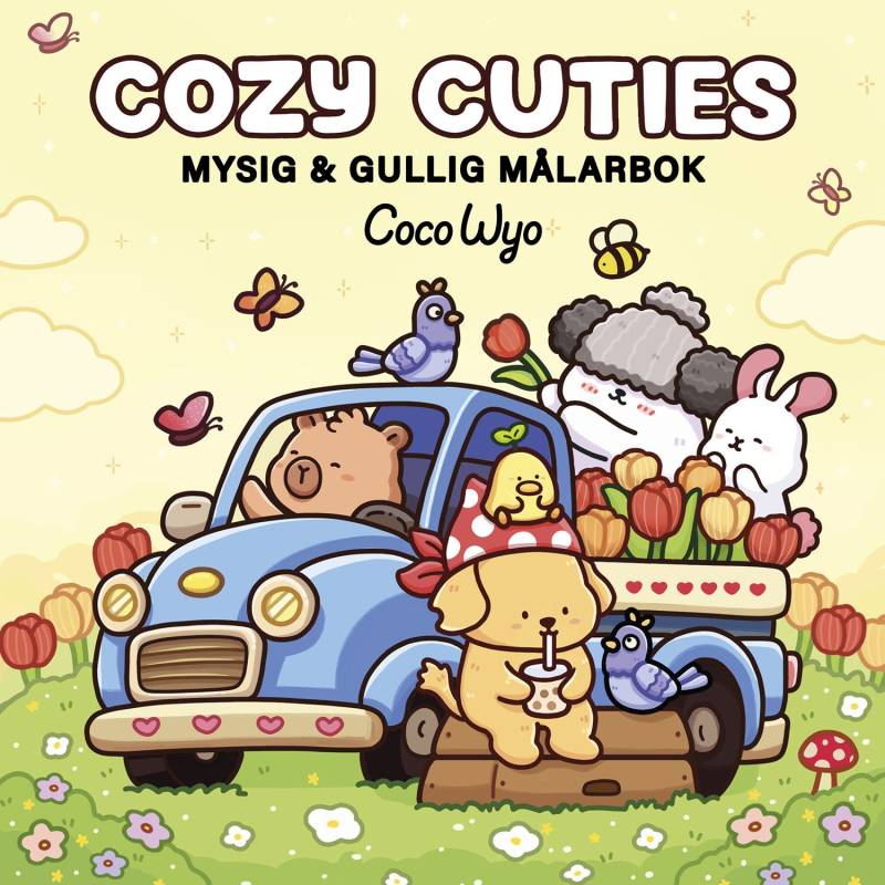 Legind A/S Cozy Cuties Malbuch von Legind A/S
