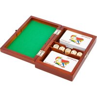Small foot 11363 - Spielebox mit Karten und Würfel, Spielset von Legler