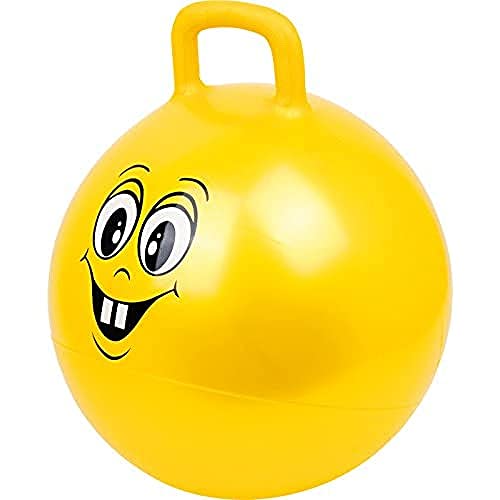 small Foot Hüpfball Q für Kinder, mit praktischem Haltegriff, max. Belastbarkeit 150 kg, ab 2 Jahren, 6794 von Small Foot