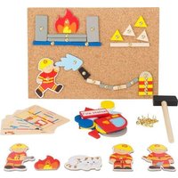 Small foot 10581 - Hämmerchenspiel Feuerwehr, 171 Teile, creative fun Small foot 10581 - Hämmerchenspiel Feuerwehr, 171 Teile, creative fun von Legler