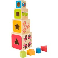 Small foot 10627 - Stapelwürfel ABC 3in1, Holz, 8-teilig, play&learn Small foot 10627 - Stapelwürfel ABC 3in1, Holz, 8-teilig, play&learn von Legler