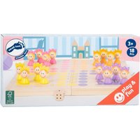 Small foot 11105 - Ludo Prinzessinnen, Würfelspiel, Holz, 24 cm von Legler