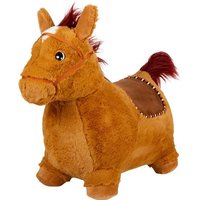 Small foot 11709 - Hüpfpferd Plüsch, Sitzhöhe: 30cm von Legler