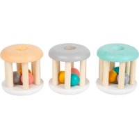 Small foot 11712 - Babyrassel-Set, Pastell, 3 Stück Small foot 11712 - Babyrassel-Set, Pastell, 3 Stück von Legler