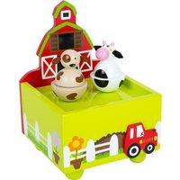 Small foot 11715 - Spieluhr Bauernhof, Holz von Legler