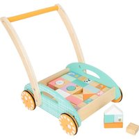 Small foot 11766 - Lauflernwagen Pastell, Holz, 35-teilig Small foot 11766 - Lauflernwagen Pastell, Holz, 35-teilig von Legler