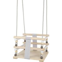 Small foot 11940 - Kleinkindschaukel Skandi, Gitterschaukel, Schaukel, Holz von Legler