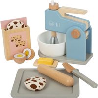 Small foot 12248 - Mixer-Set tasty für Kinderküche, Holz, 10-teilig von Legler