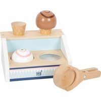 Small foot 12416 - Eistheke kompakt fresh, Holz, Zubehör für Kinderküche und Kaufladen, Spielset von Legler