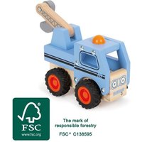 Small foot 12446 - Abschleppwagen mit Ladekran, Holz, Länge: 19cm Small foot 12446 - Abschleppwagen mit Ladekran, Holz, Länge: 19cm von Legler
