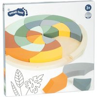 Small foot 12457 - Farbenpuzzle Safari, Holz, Kreativspiel, Lernspielzeug von Legler