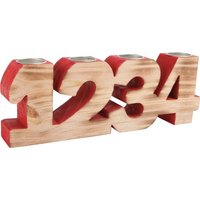 Small foot 2742 - Kerzenhalter Advent, Holz, 24x12x5cm von Legler