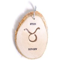 Small foot 3659 - Sternzeichen Stier, 1 Stück Anhänger, Holzscheibe, 7x5cm Small foot 3659 - Sternzeichen Stier, 1 Stück Anhänger, Holzscheibe, 7x5cm von Legler