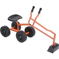Small foot 4628 - Bagger mit Rädern, Sandspielzeug, 360° drehbar, ab 3 Jahren von Legler