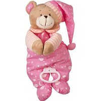Small foot 5535 - Spieluhr Nele, Bärchen im Schlafanzug, rosa, Melodie: Guten Abend, gute Nacht, Länge: 29cm Small foot 5535 - Spieluhr Nele, Bärchen im Schlafanzug, rosa, Melodie: Guten Abend, gute Nacht, Länge: 29cm von Legler