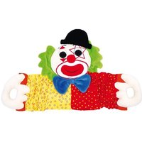 Small foot 6413 - Zieh-Clown, Expander-Clown, Stoff, Motorikspielzeug von Legler