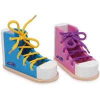 Small foot 6475 - Fädelschuh, 2er Set, Motorikspiel Small foot 6475 - Fädelschuh, 2er Set, Motorikspiel von Legler