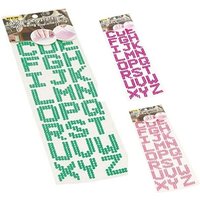 Small foot 6776 - Sticker ABC, Say it in crystals, 3-er Set, von Legler