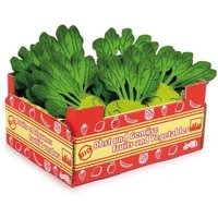 Small foot 9855 - Stiege Kohlrabi, Karton Filz-Kohlrabi, Gemüse für Kaufladen/Marktstand, 13-teilig von Legler