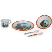 Small foot 9928 - Ritter Rost, Kindergeschirr, Kunststoff, 5-teilig von Legler