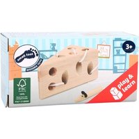 Small foot Fädelspiel Käse und Maus, Holz Small foot Fädelspiel Käse und Maus, Holz von Legler