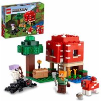 LEGO Minecraft 21179 Das Pilzhaus, Spielzeug ab 8 Jahren von LEGO® GmbH