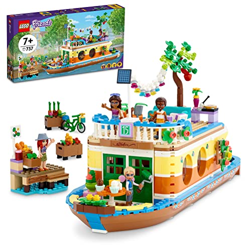 LEGO Friends Canal Houseboat Toy Boat 41702 tierische Lego, Mehrfarbig von LEGO