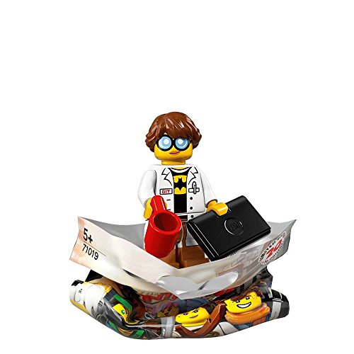The LEGO Ninjago Movie™ 71019 Minifigur GPL Tech mit 1x GALAXYARMS Saigabel und 1x Katana in Gold (GPL Tech) von LEGO