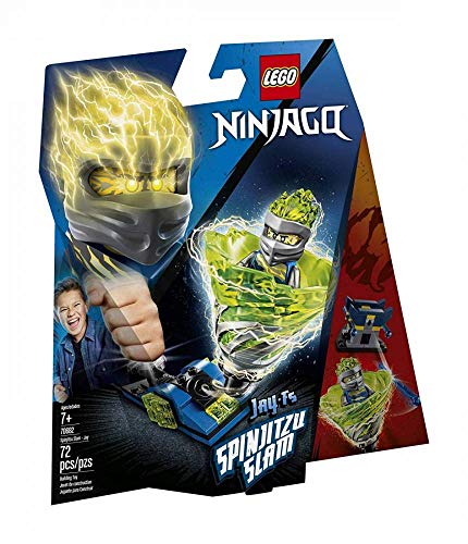 LEGO 70682 NINJAGO Spinjitzu Slam - Jay, Tornado-Spinner mit Starter und Shooter Set, Actionspielzeuge für Jungen und Mädchen von LEGO