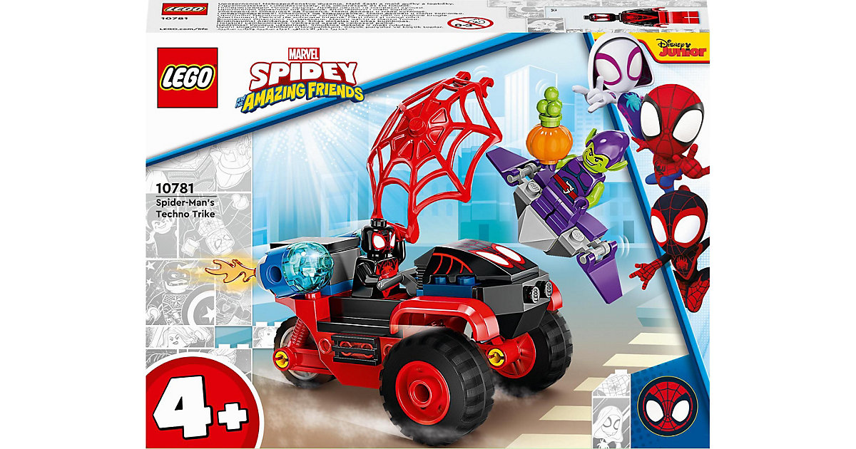 LEGO® Marvel Super Heroes™ 10781 Miles Morales: Spider-Mans Techno-Trike LEGO® Marvel Super Heroes™ 10781 Miles Morales: Spider-Mans Techno-Trike von Lego