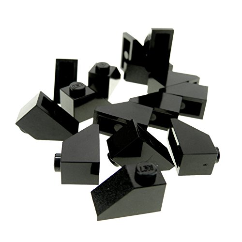 15 x Lego System Dachstein schwarz 45° 2 x 1 Dachziegel 1x2 schräg Steine 3040 15 x Lego System Dachstein schwarz 45° 2 x 1 Dachziegel 1x2 schräg Steine 3040 von LEGO