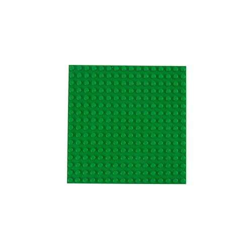 Lego® City Friends Basic Classic - 16x16 Bauplatten 91405 in Grün - 2 Stück - Klassische Bauplatten für Lego® Häuser und kreative Bauprojekte - Ideal für Lego® City Konstruktionen und Bauvorhaben von LEGO