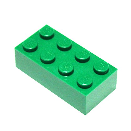 20 LEGO Steine 2 x 4 Grün von LEGO
