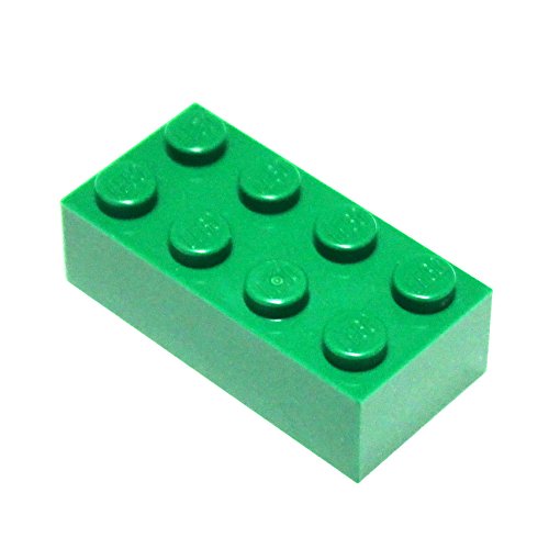 40 Lego Steine 2 x 4 Grün von LEGO