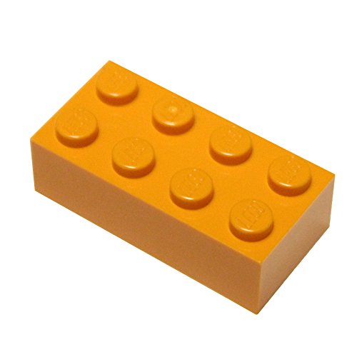 20 LEGO Steine 2 x 4 Orange von LEGO