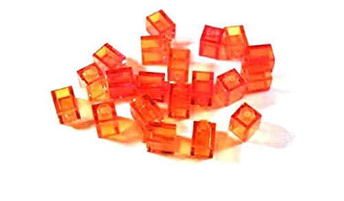 20 Stück LEGO "Stein 1x1" in Orange-Transparent. Selten ! von LEGO