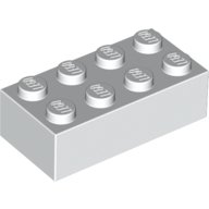 Lego® Classic Basic City Steine Bausteine 2x4 Noppen in Weiss - 40 Stück - Ideal für Kreative Bauvorhaben und Lego® Projekte von LEGO