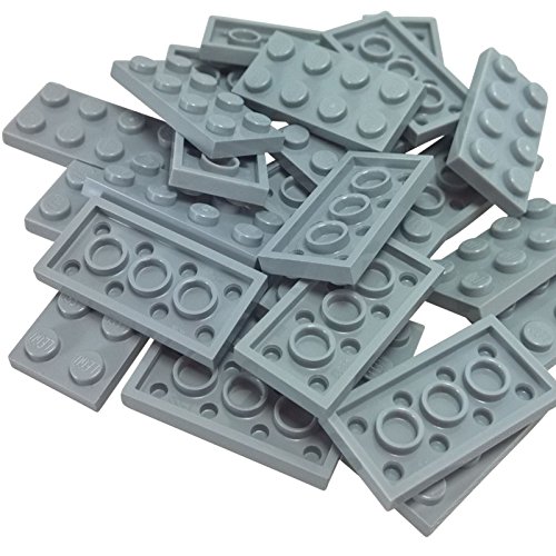 LEGO 50 Platte 2x4 Bläulich Hellgrau von LEGO