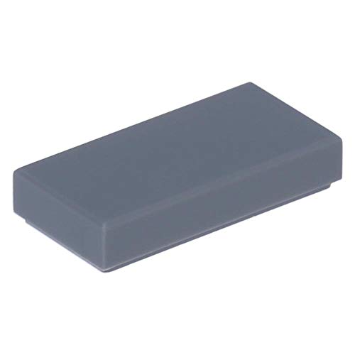 50 x LEGO® Fliese 1 x 2 mit Groove Dunkelgrau (neu) von LEGO