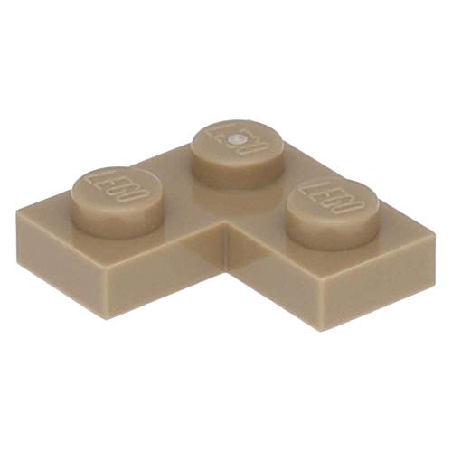 LEGO 50 x Platte 2 x 2 Corner Dunkelbeige von LEGO