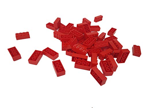 LEGO 50 x Stein 2 x 4 Rot von LEGO